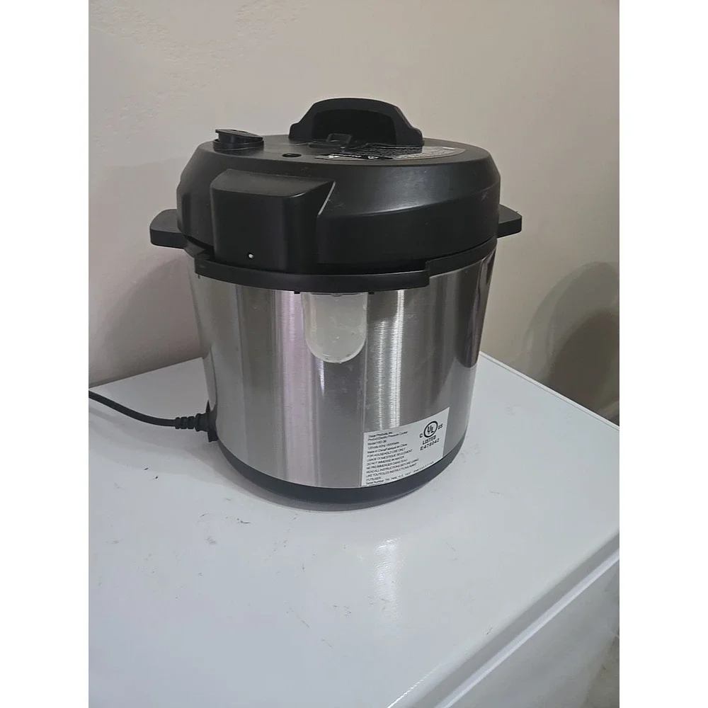 Power Quick Pot 6 Qt Stainless Steel 8-in-1 Multi Cooker One Touch TESTED Works